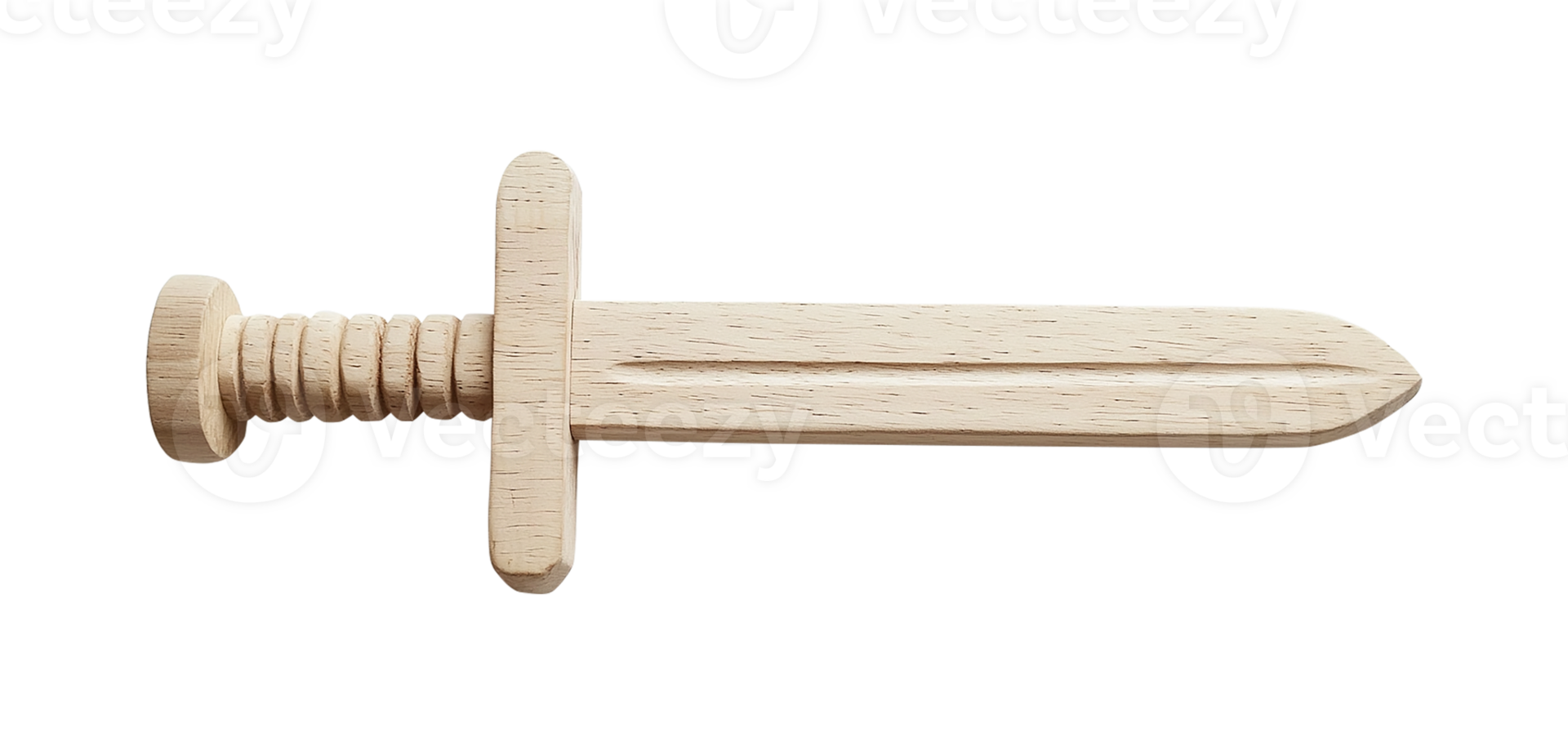Transparent toy sword, wooden png