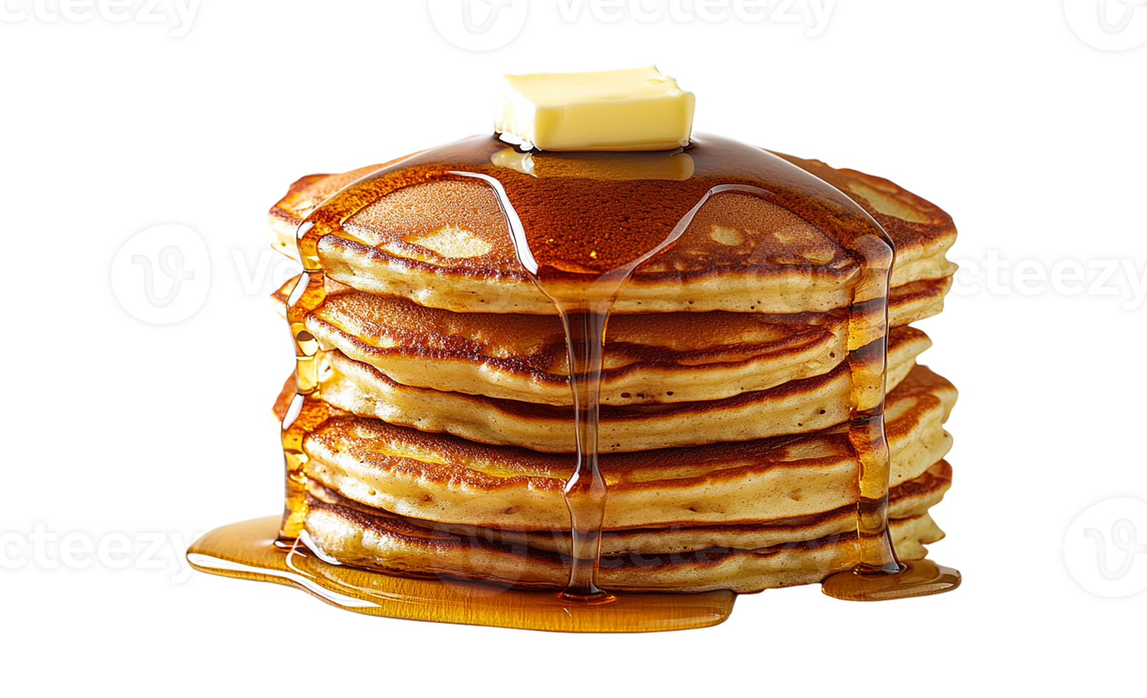 Pancakes with syrup png