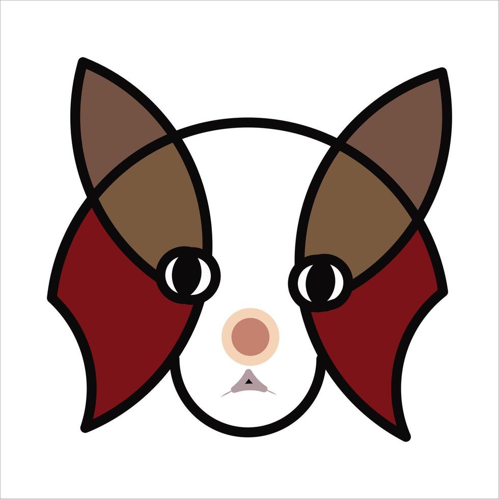 Golden Ratio cat logo vector
