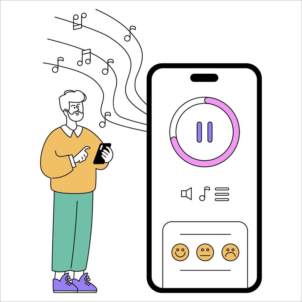 Businessman. Flat Illustration vector