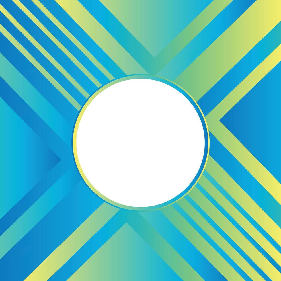 Beautiful turquoise abstract background. blue neutral backdrop for presentation with white circle design. Blue base for website, print, basis for banners, wallpapers, business cards vector