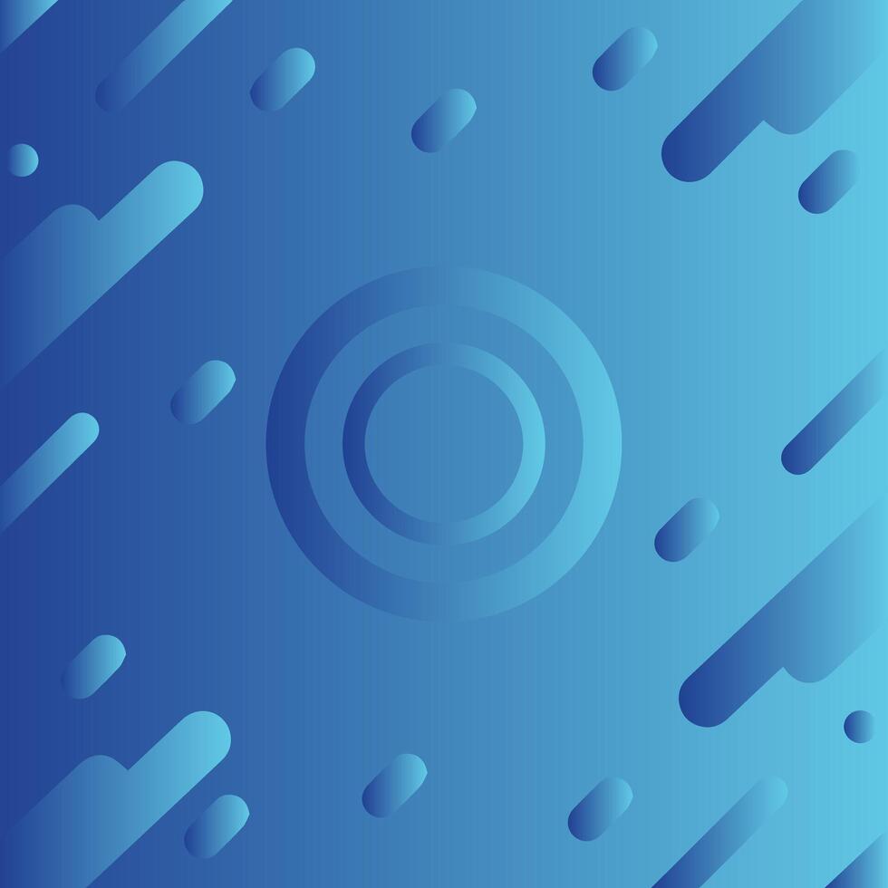 Futuristic circle blue abstract background. Drop and lines use for banner, cover, poster, wallpaper, design with space. vector