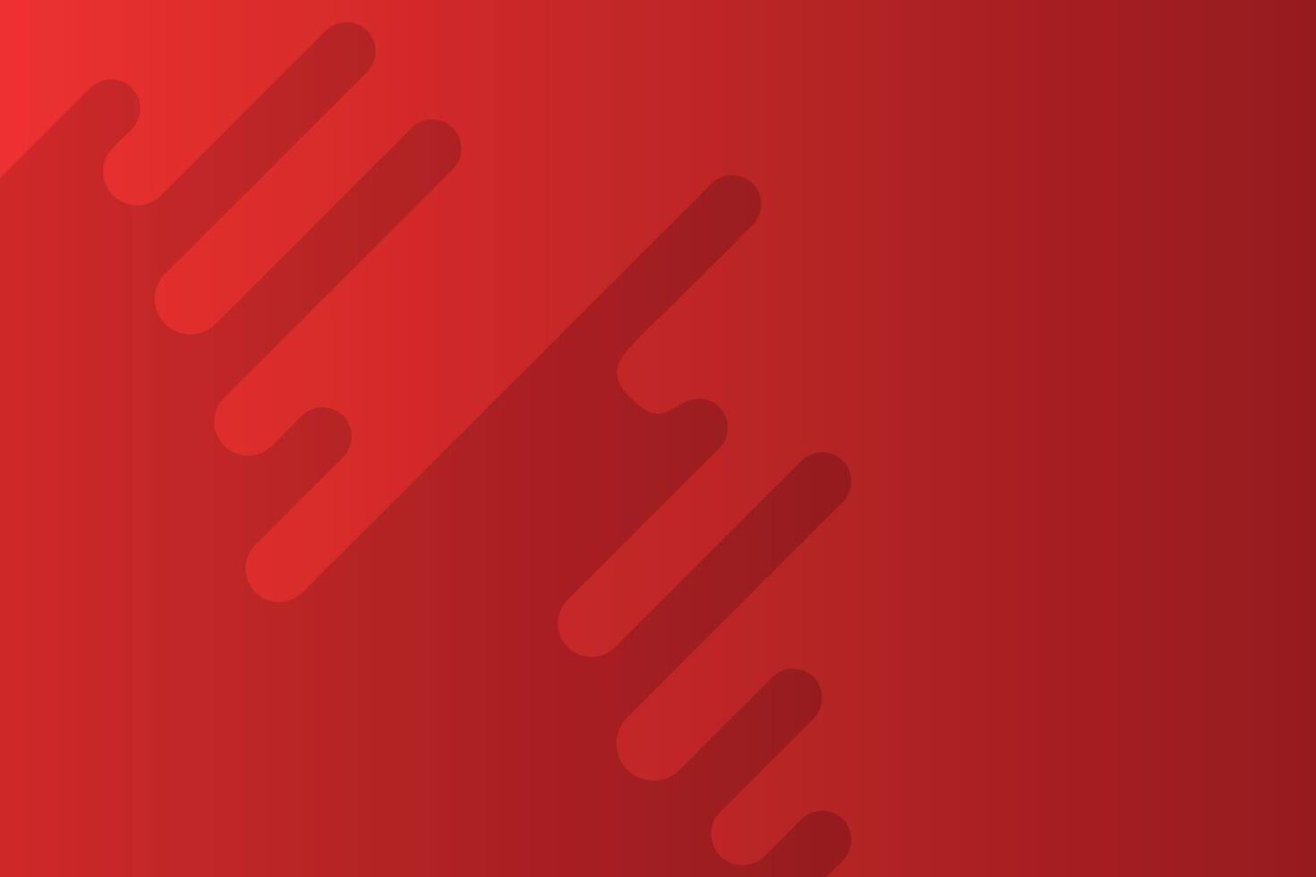 Stylish and contemporary Abstract Red wave with shadow shape background. Futuristic wave background, Red background, vector