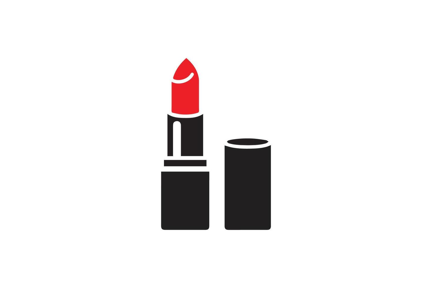 Lipstick icon illustration vector