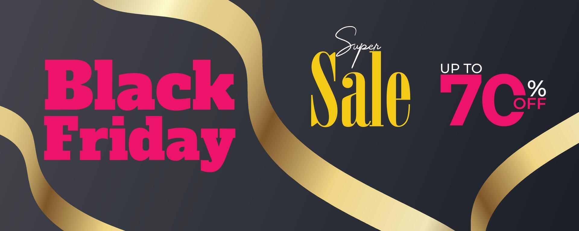 Black friday sale - up to 70 off vector