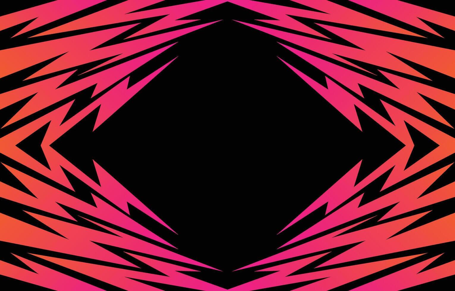 Abstract background with raw jagged spike pattern and with some copy space area vector
