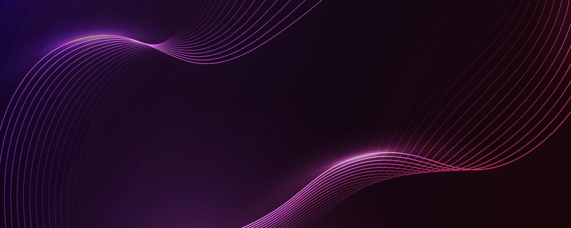 Shiny moving lightning lines design element vector