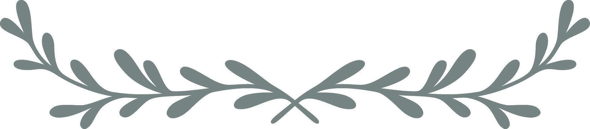 Elegant Botanical Border vector
