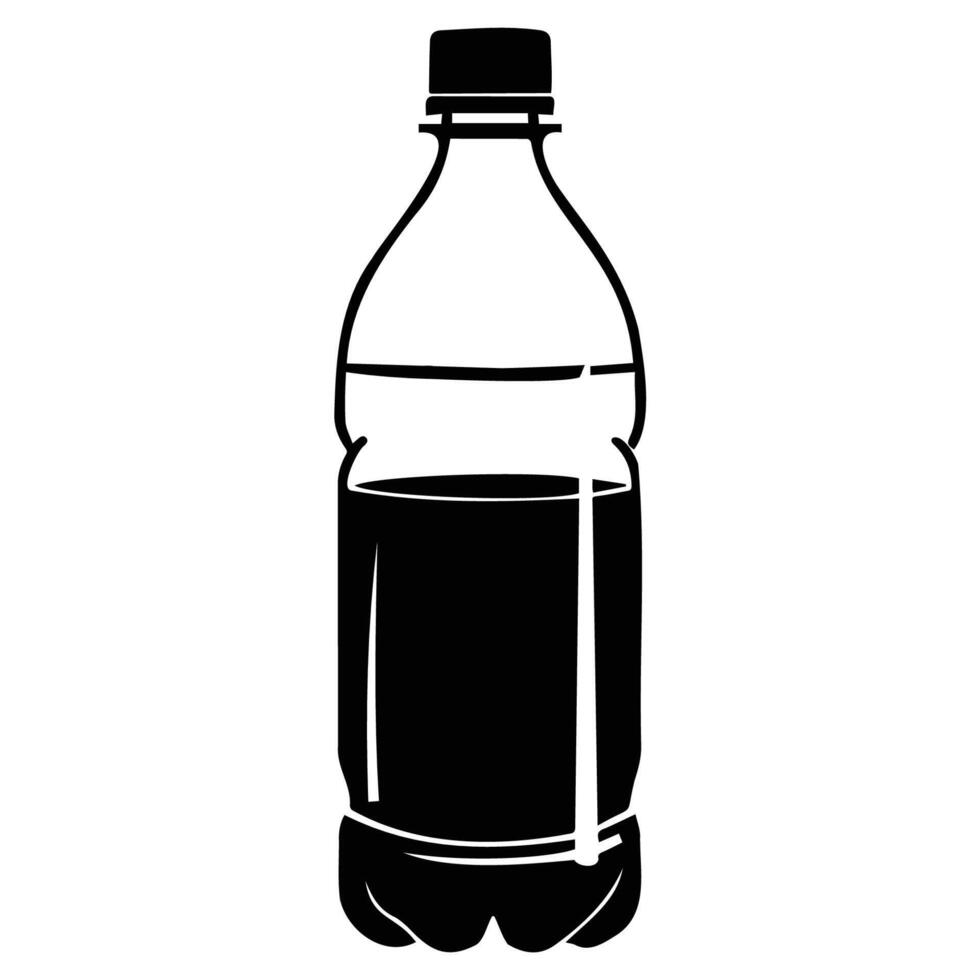 Simple Bottle Design for Creative Projects vector