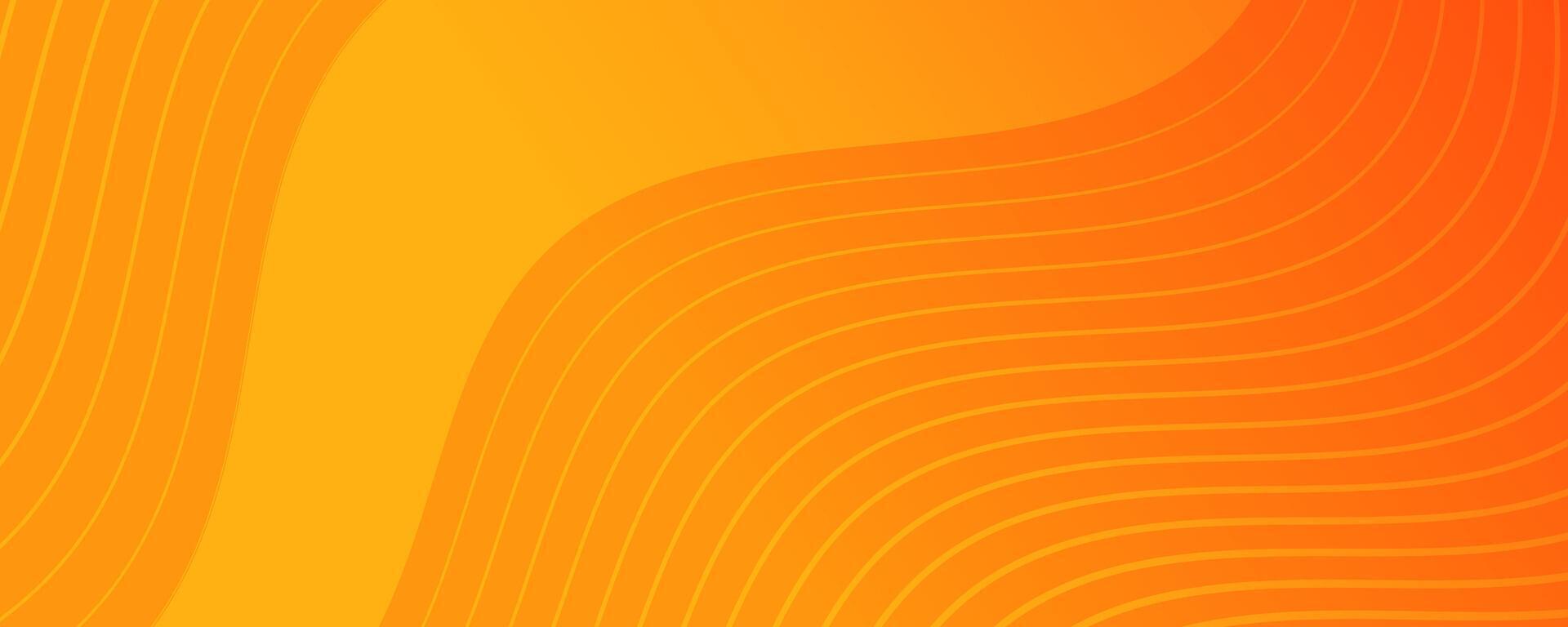 Modern colorful gradient background with wave lines vector