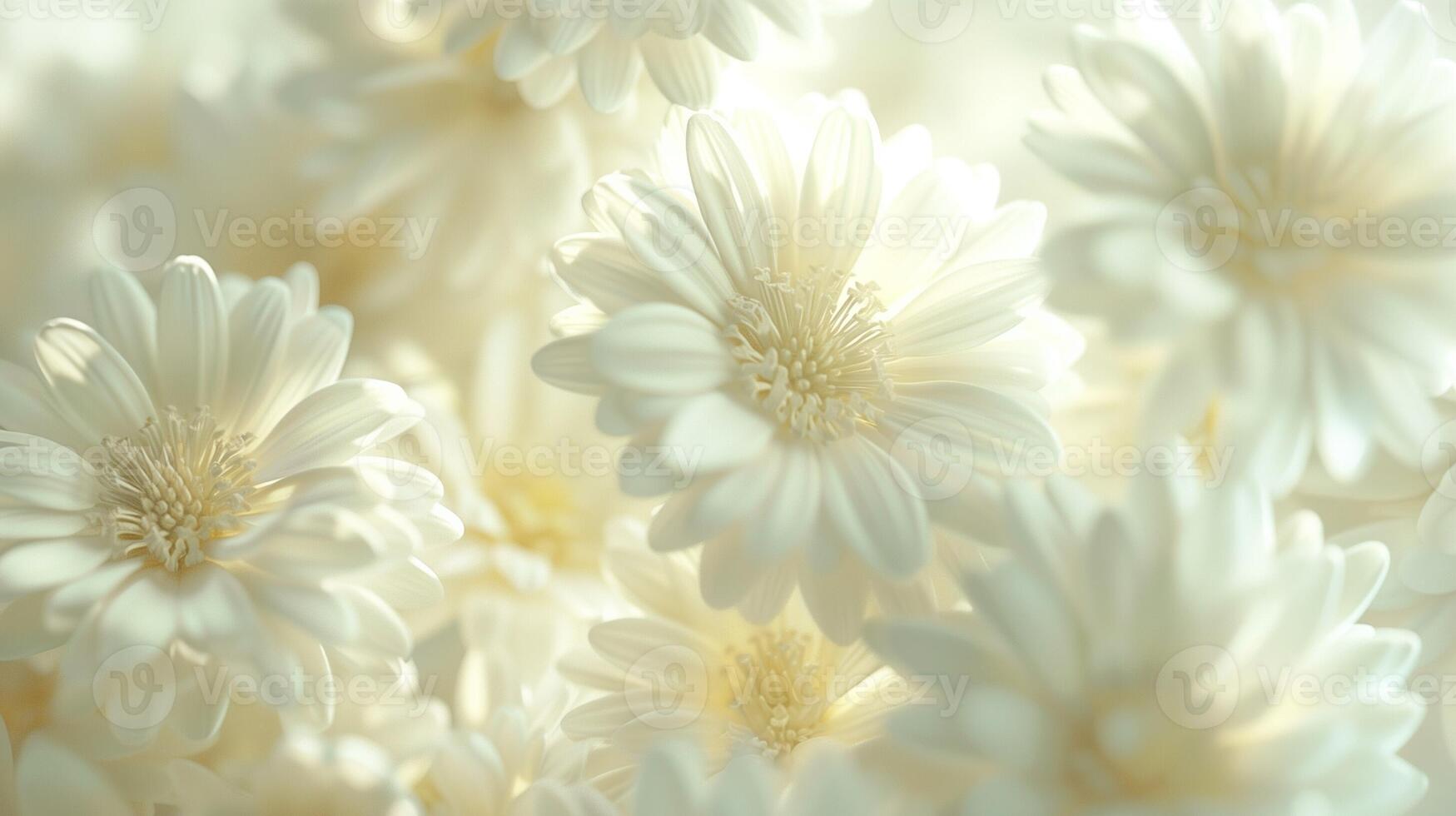 Stunning vibrant white daisies blossoming botanical natural environment photo