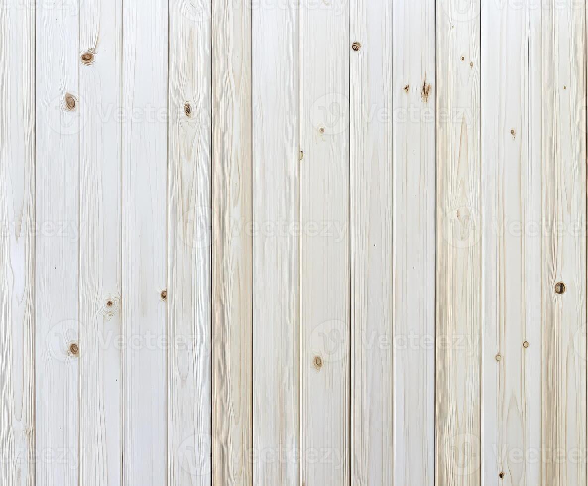Natural wood background with light-colored planks for versatile design use photo
