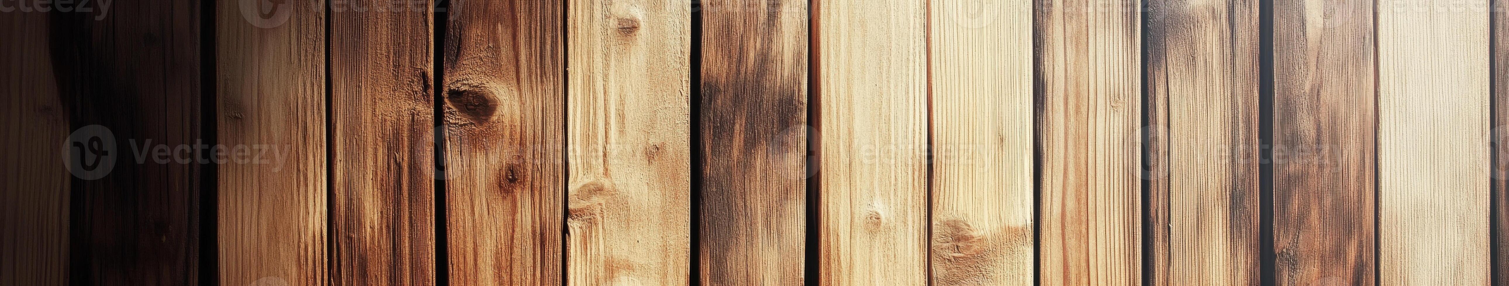 Natural wooden background with unique grain patterns and textures photo