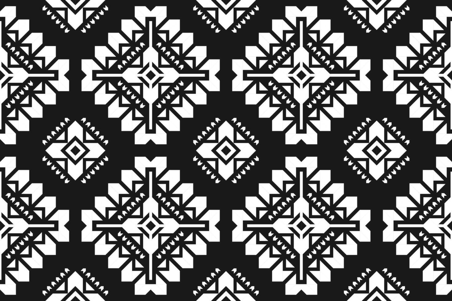 Geometric ethnic seamless pattern traditional. American, Mexican style. Fabric ethnic pattern art. Design for background, illustration, fabric, clothing, carpet, batik, embroidery. vector