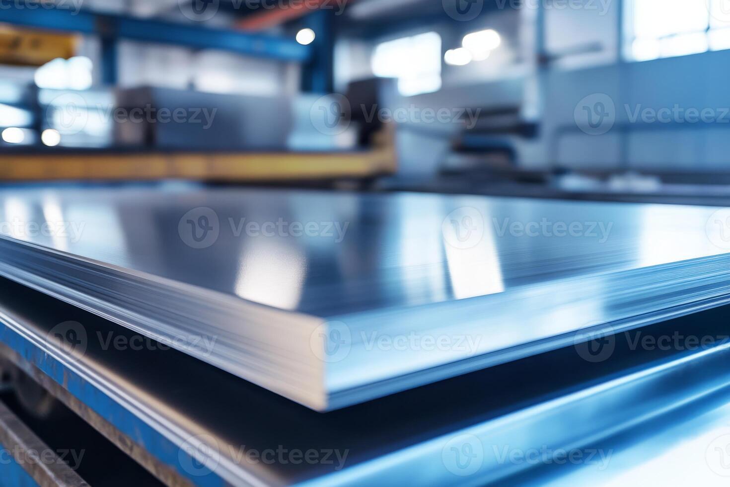 A factory scene showcases the intricate process of stainless steel sheet metal fabrication, highlighting advanced technology and manufacturing methods that improve efficiency and precision photo