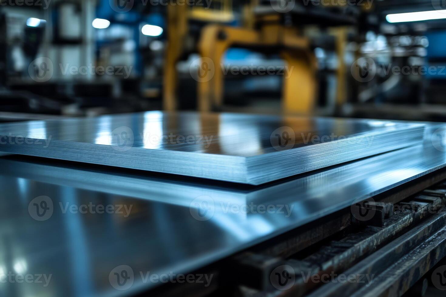 A detailed glimpse into the factory floor that showcases cuttingedge, advanced machinery utilized for the intricate processes involved in stainless steel sheet metal fabrication and manufacturing photo