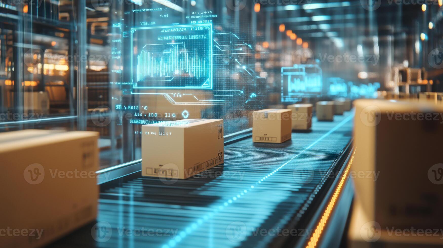 Explore in depth how augmented reality is significantly revolutionizing the methods of package tracking and delivery within supply chains, which greatly enhances both efficiency and accuracy photo