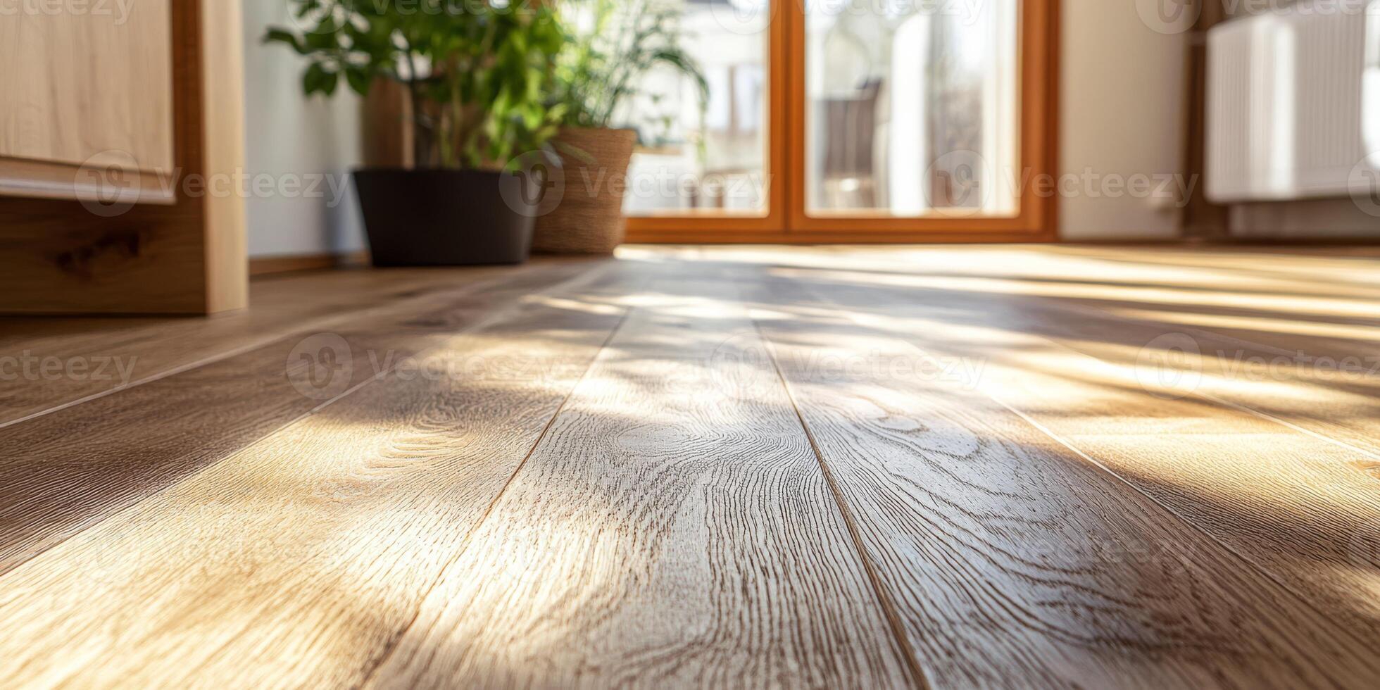 Discover the stunning beauty and elegance of oiled oak parquet flooring, which showcases exquisite craftsmanship and offers a natural aesthetic that enhances the appeal of premium interiors photo