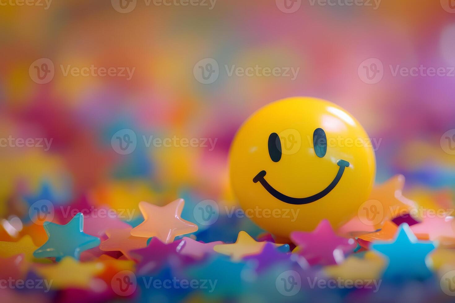 Explore the joyful and positive symbolism of the smiley face emoji, which represents satisfaction, positivity, and happiness experienced in various life circumstances and interactions photo