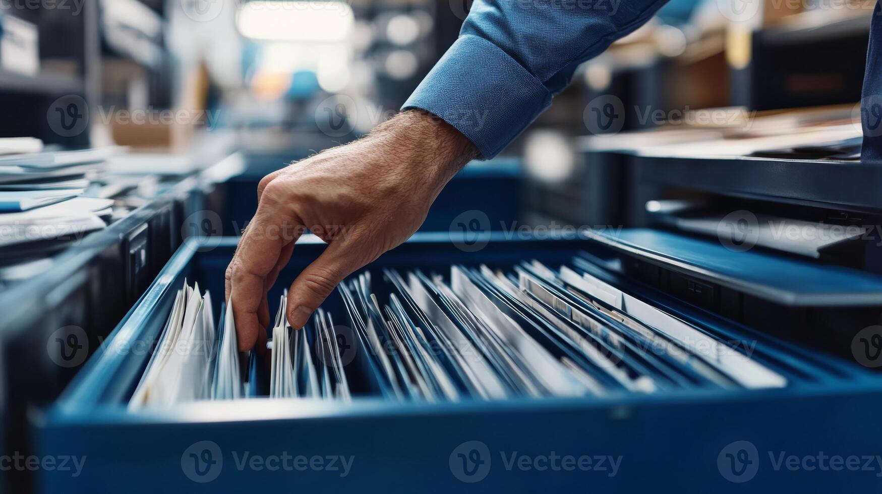 Detailed analysis of organized record files during audits is crucial for business compliance, ensuring documentation accuracy, and enabling systematic review of related records and their management photo