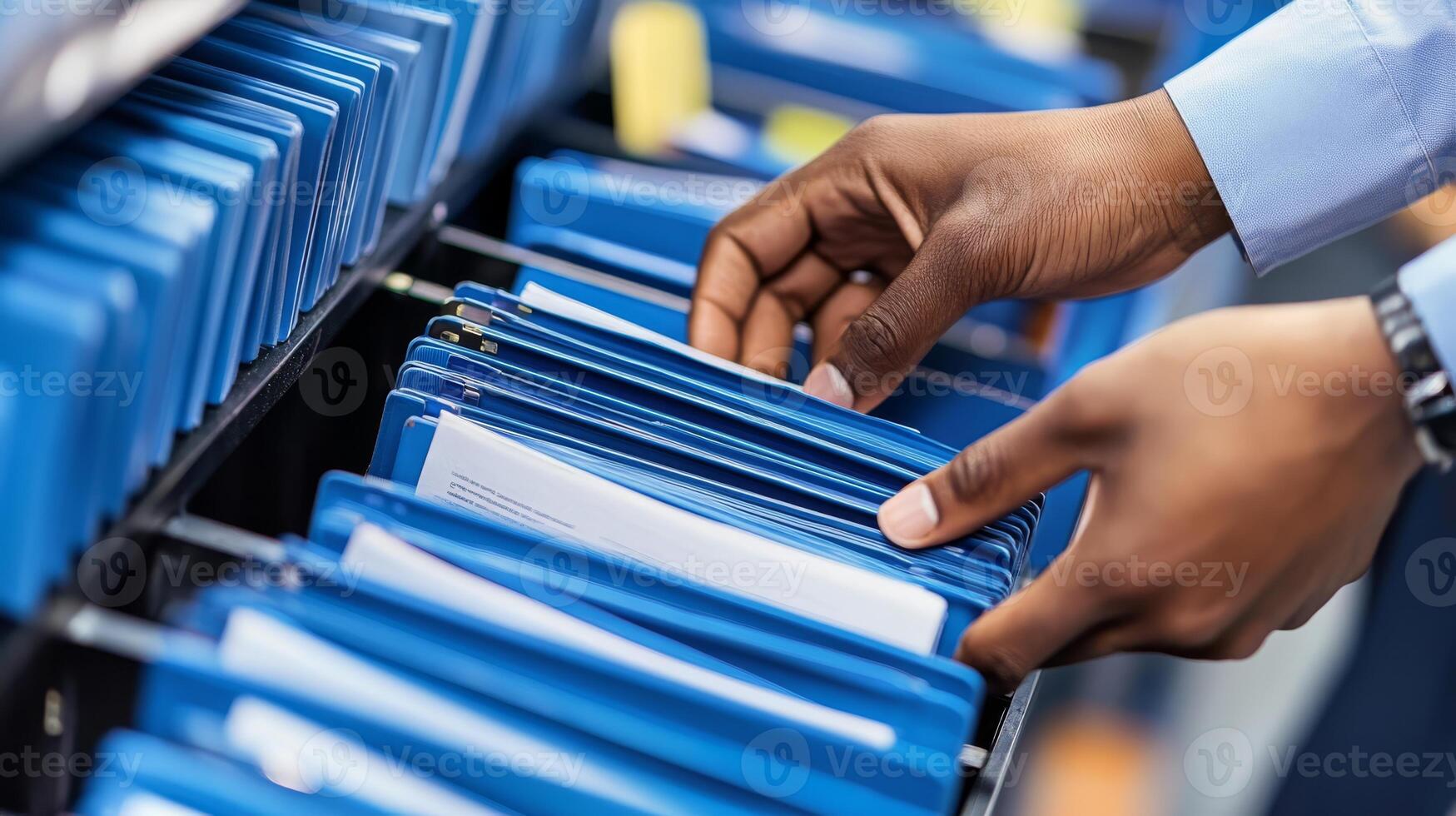 A skilled professional reviews records to ensure regulatory compliance, conducts thorough accuracy assessments during detailed audits, and maintains quality control and performance management photo