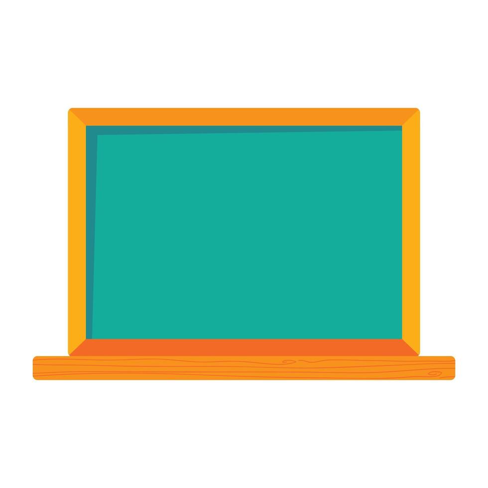 Green cutting mat isolated on the white background vector