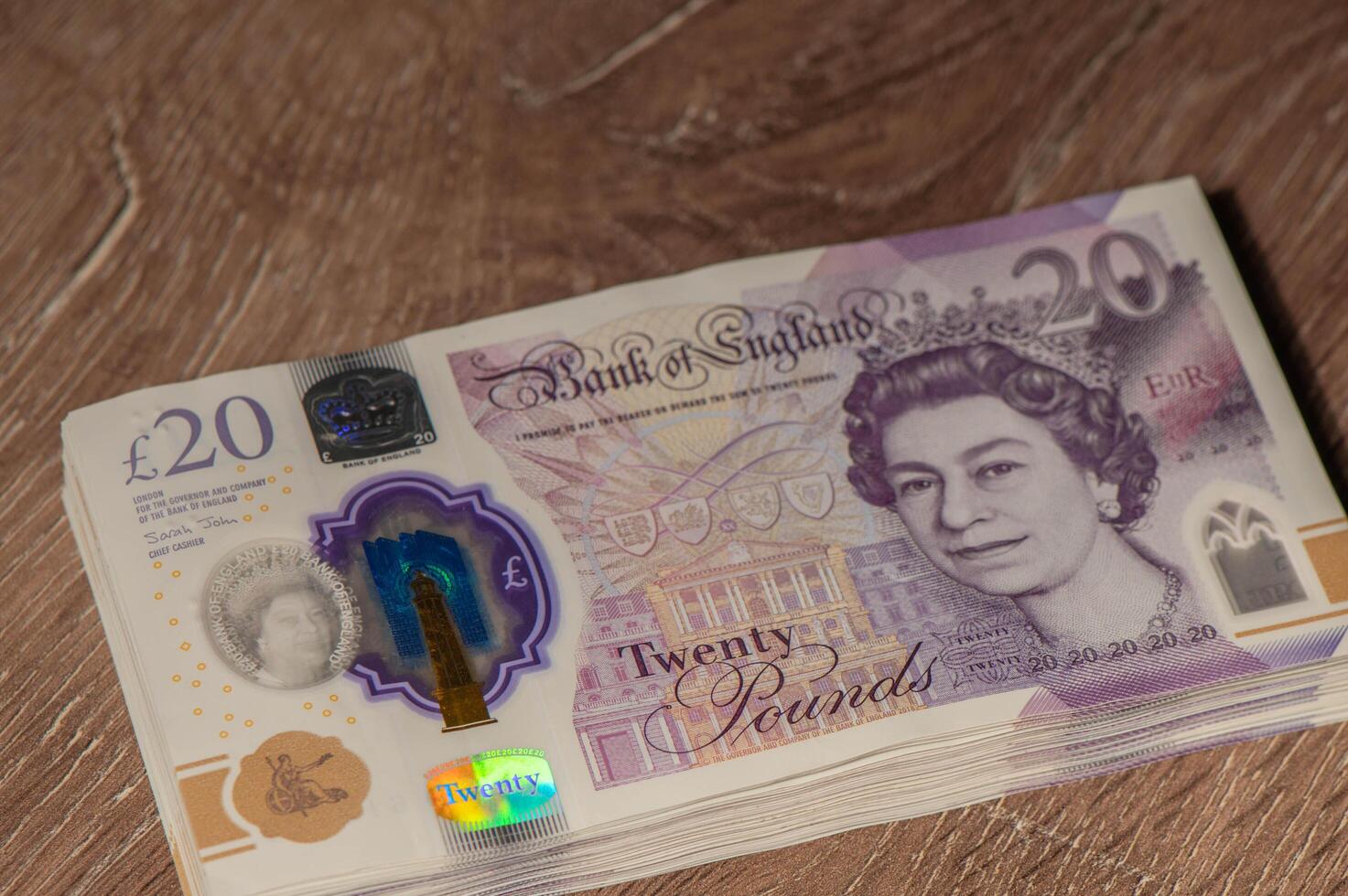 Pile of money british pounds sterling gbp for business and finance 3 photo