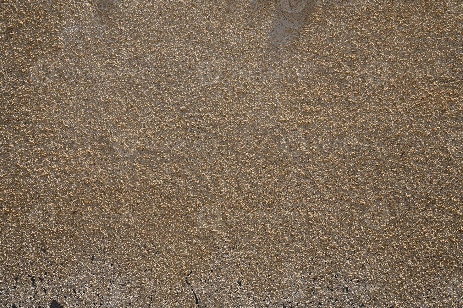Concrete wall plastering consist of texture pattern of cement mix photo