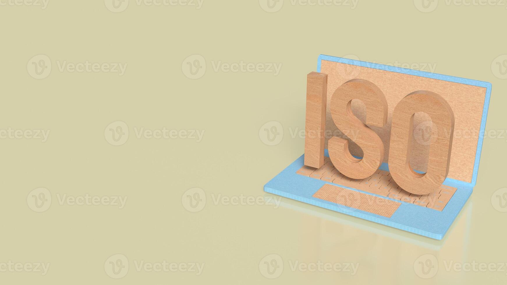 el cuaderno y Yo asi para tecnología o negocio concepto 3d representación. foto