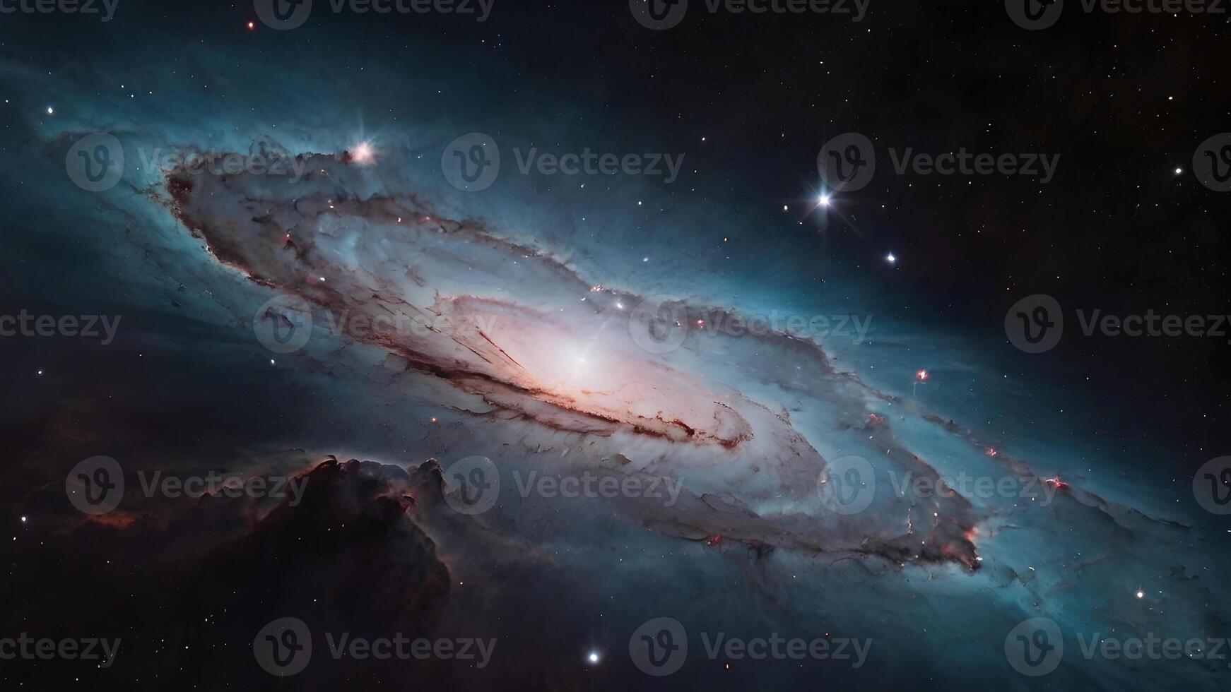 Cosmic Tapestry A Celestial Canvas of Nebulae and Stars photo