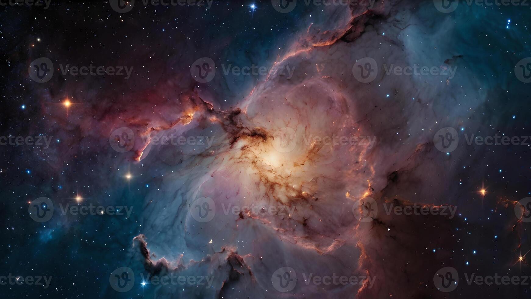 Cosmic Nebula and Galaxies in Space Abstract Background photo