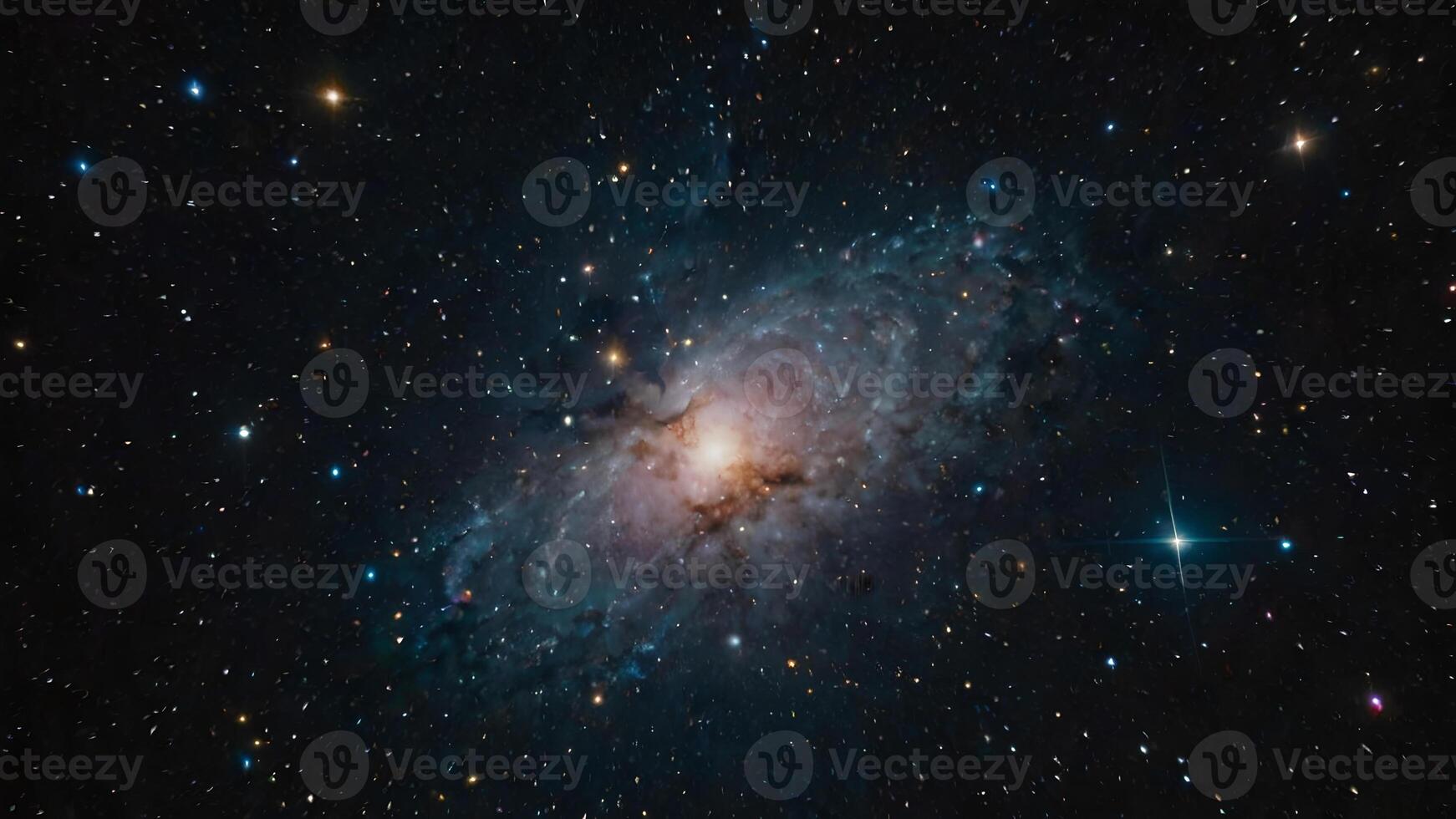 A Starry Sky Filled With Countless Stars photo
