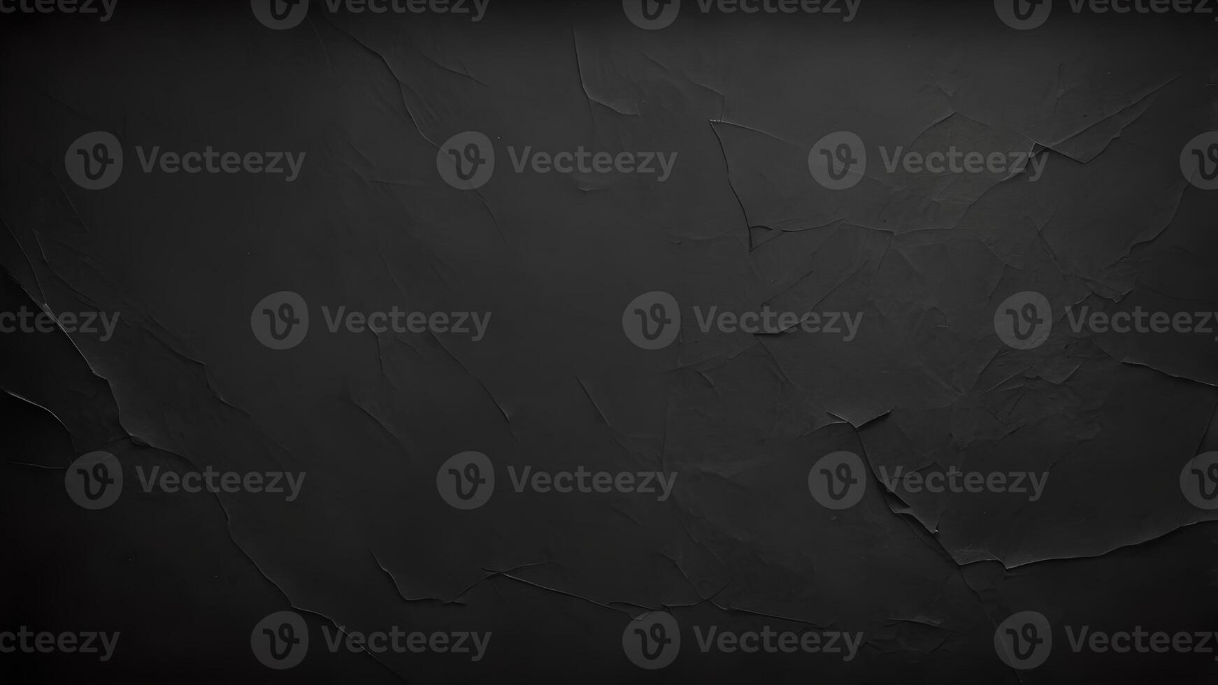 Black Paper Texture with Wrinkles and Cracks photo