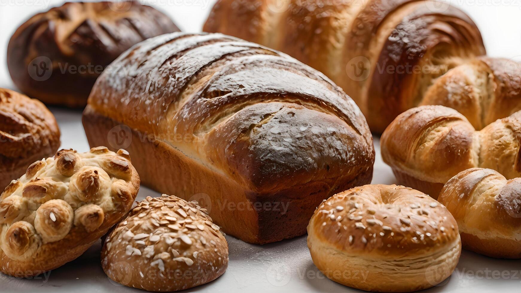 A Variety of Deliciously Fresh Baked Goods Ready to Enjoy photo