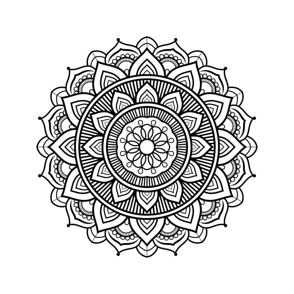 Exploring Hand Drawn Mandalas vector