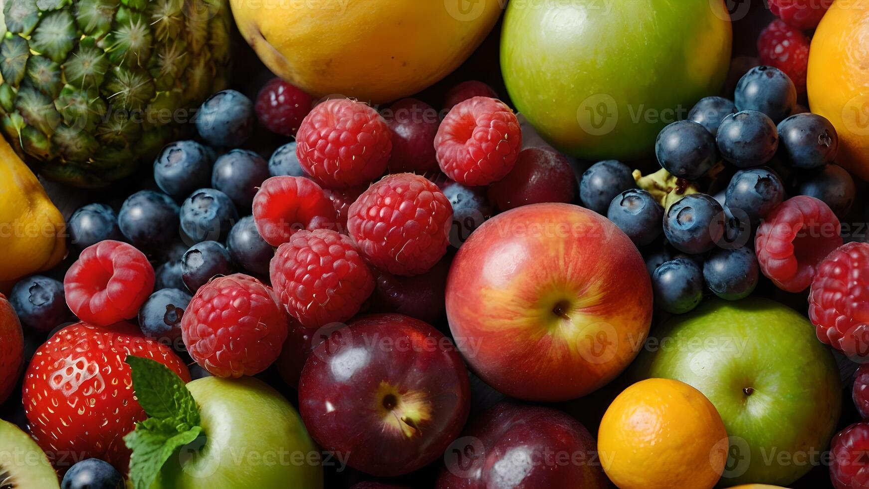 A Bountiful Collection of Fresh Fruits for a Healthy and Energizing Lifestyle photo