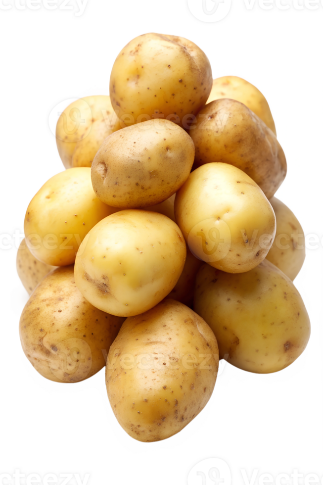potatoes, isolated on a transparent background png