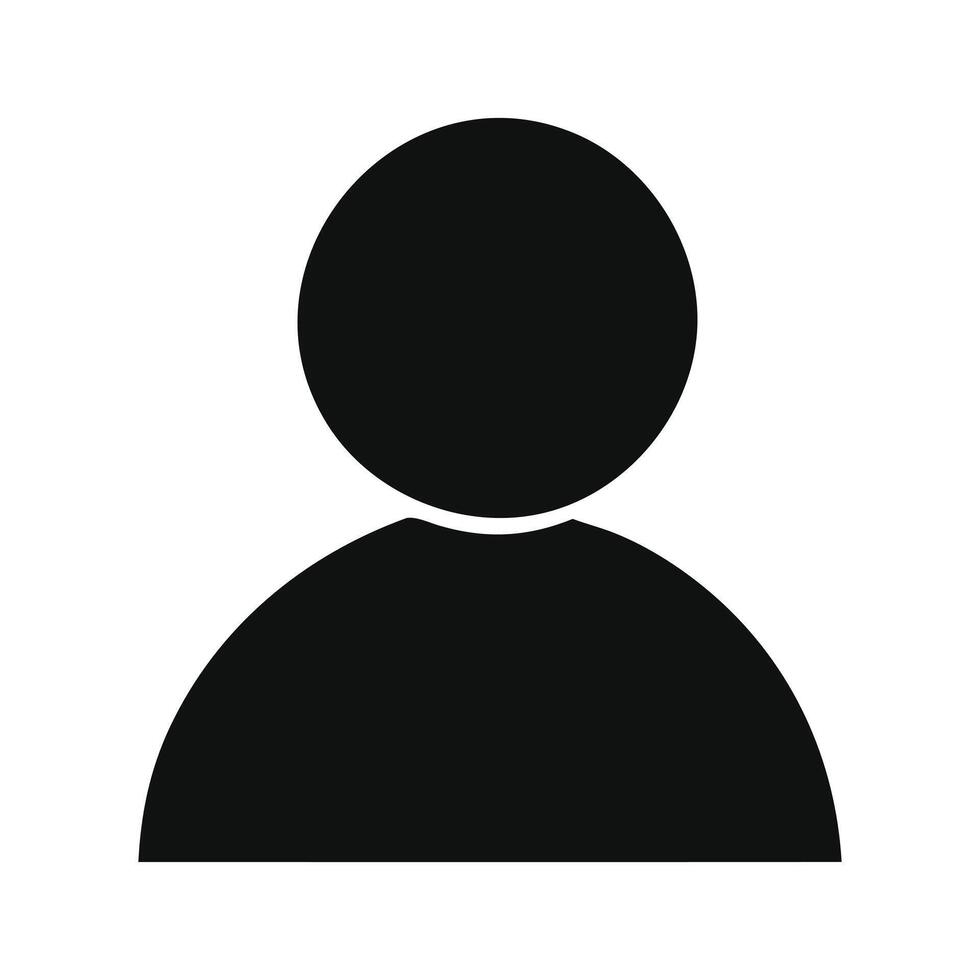 Profile Interface Icon art vector