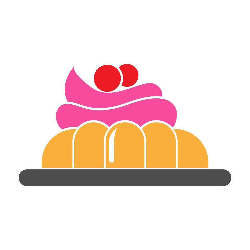 Pudding icon image design vector