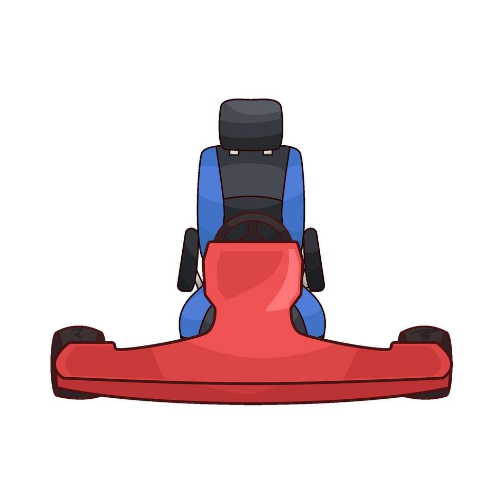 illustration of Ideal Car Seat vector