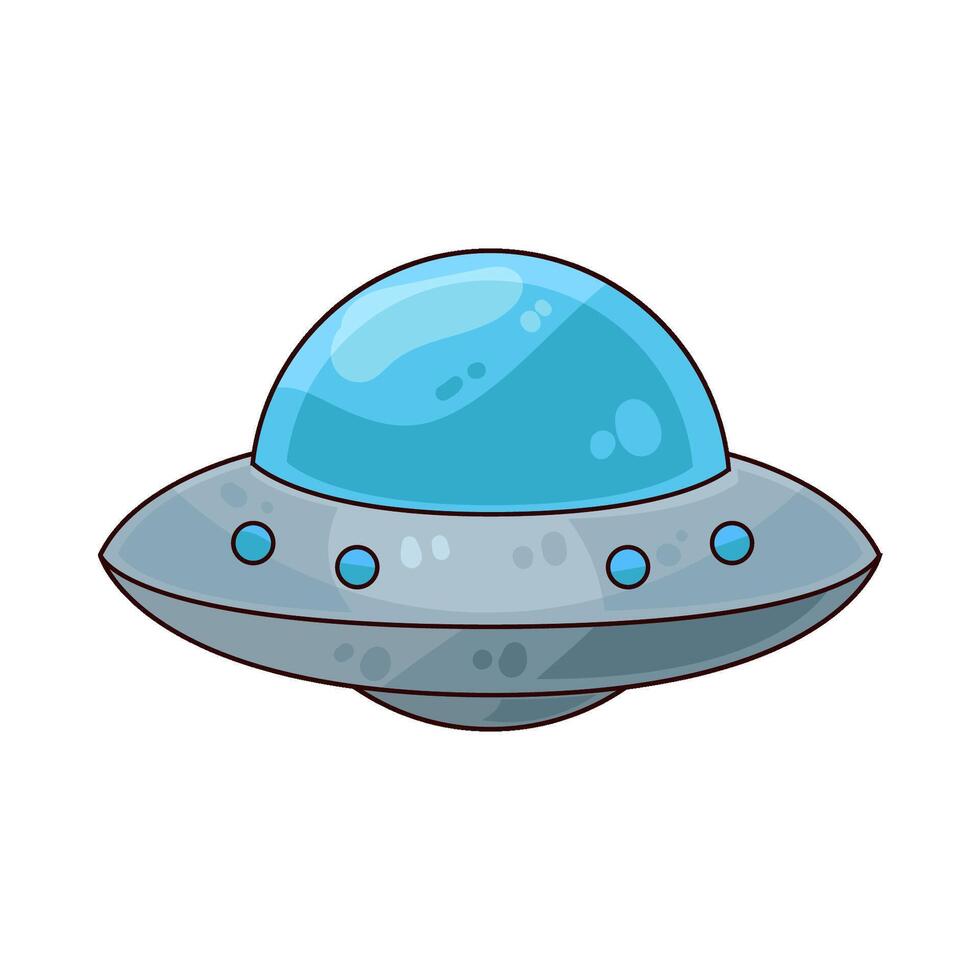 Illustration of ufo vector