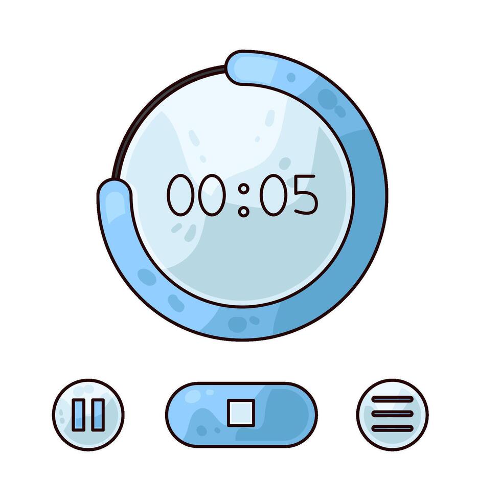 Illustration of timer vector