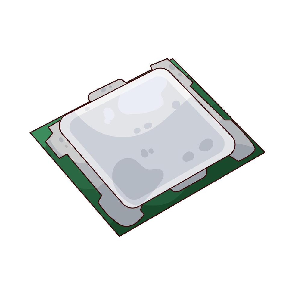 Illustration of chip vector