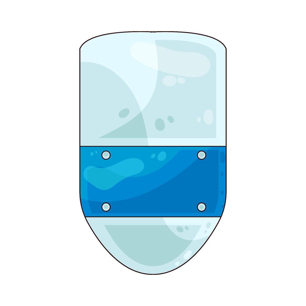 police shield illustration vector