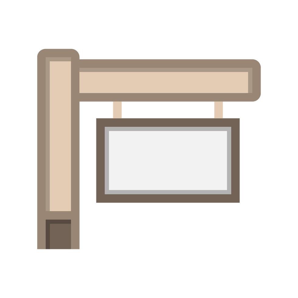 Signboard icons. with flat style, suitable for transportation, map and road symbol logo illustration. vector