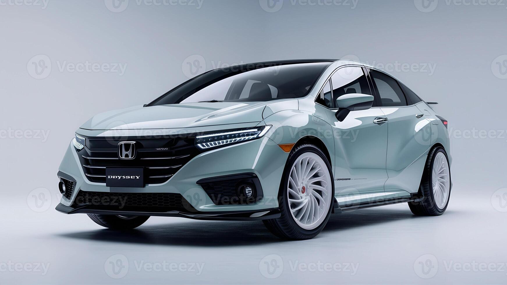 Honda Odyssey 2024, Modern Family Van, Stylish Exterior, High-Resolution Photo, Clean and Sharp Image, Urban Setting, Versatile and Comfortable, Car Stock Photography photo