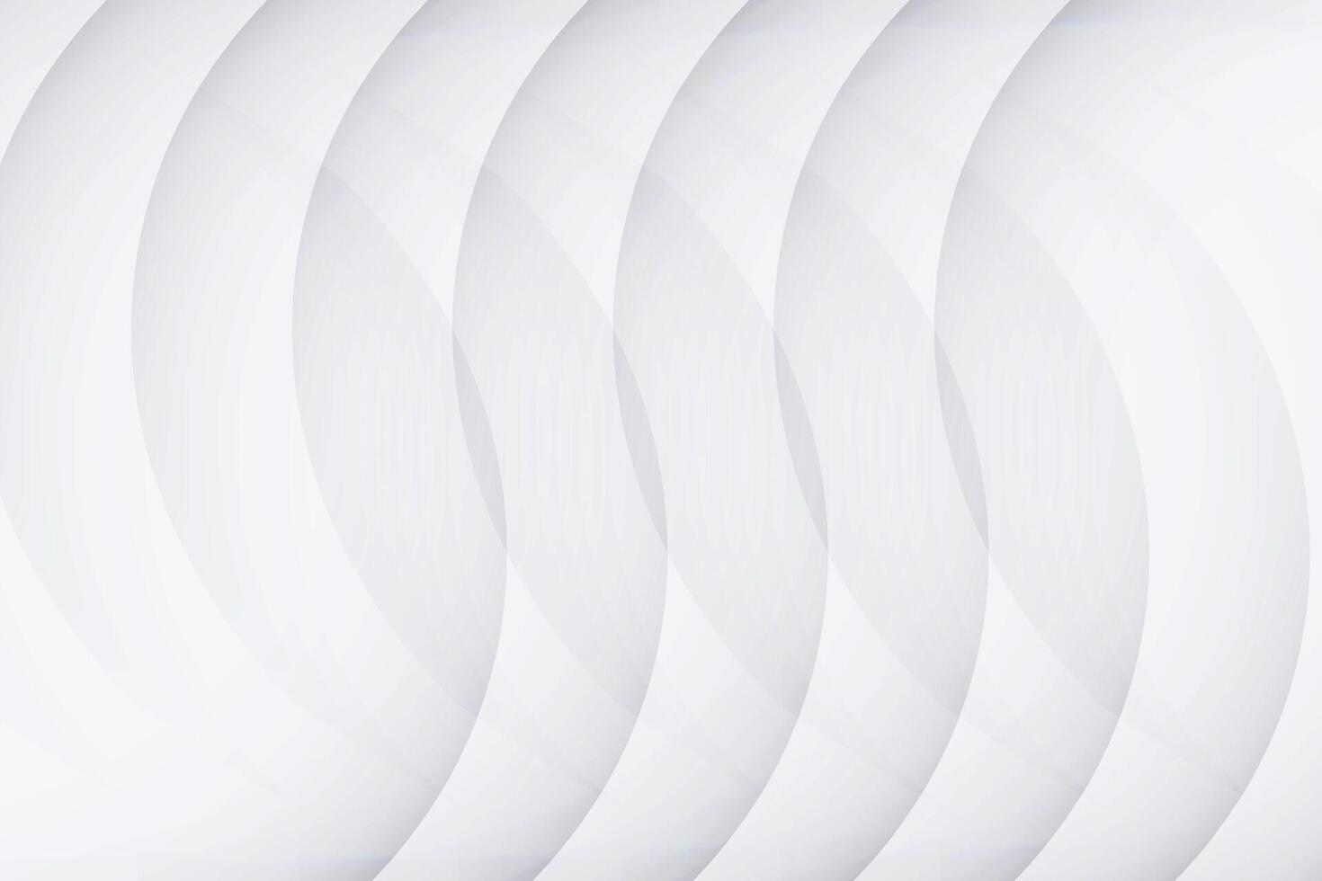 White abstract background in 3d paper style vector