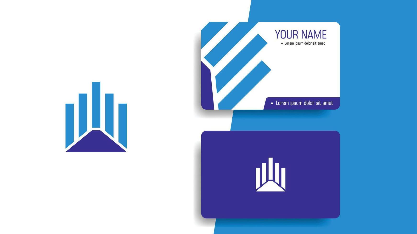 Creative abstract and initial A logo design . logo template vector