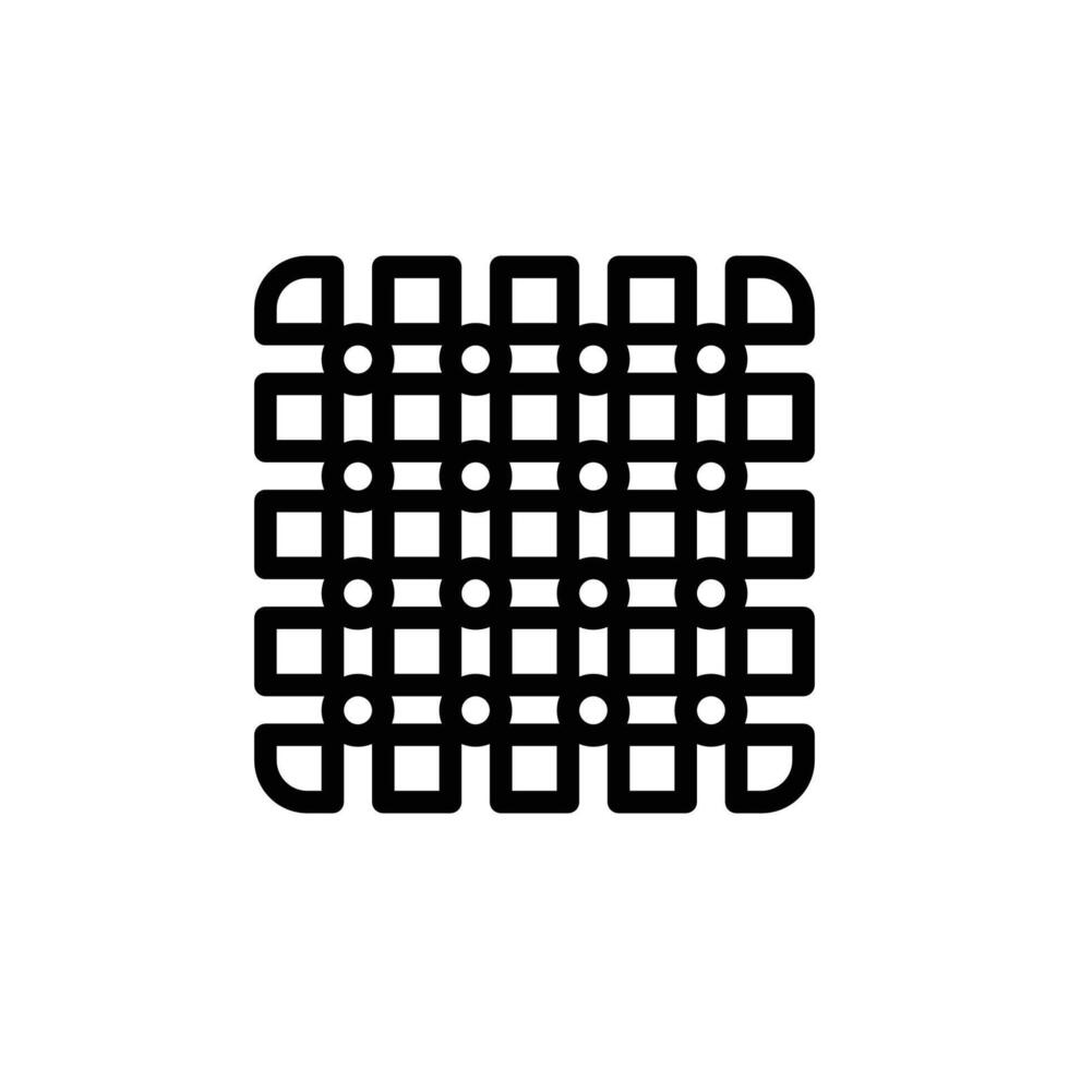 grid creative icon or logo design isolated sign symbol illustration. High quality black line style suitable for designers, web developers, displays and websites vector