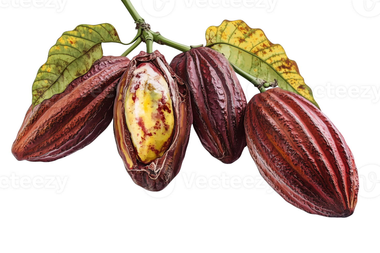 Explore the Beauty of Cocoa Pods and Their Unique Characteristics png